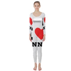 I Love Anna Long Sleeve Catsuit by ilovewhateva