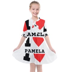 I Love Pamela Kids  All Frills Chiffon Dress by ilovewhateva