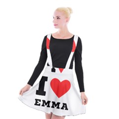 I Love Emma Suspender Skater Skirt by ilovewhateva