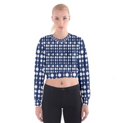 Pattern 24 Cropped Sweatshirt by GardenOfOphir