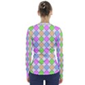 Quatrefoil Ii V-Neck Long Sleeve Top View2