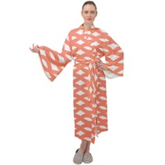 Lattice Iv Maxi Velvet Kimono by GardenOfOphir