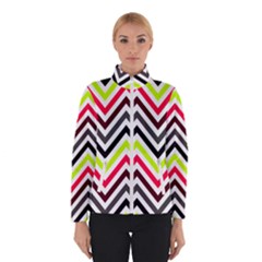 Chevron Women s Bomber Jacket by GardenOfOphir