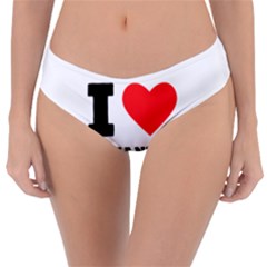 I Love Samantha Reversible Classic Bikini Bottoms by ilovewhateva