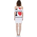 I love samantha Shoulder Frill Bodycon Summer Dress View4