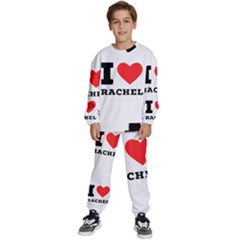 I Love Rachel Kids  Sweatshirt Set by ilovewhateva