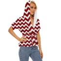 Pattern 123 Lightweight Drawstring Hooded Top View3