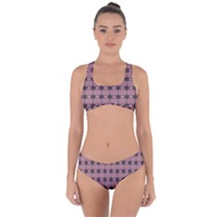 Pattern 151 Criss Cross Bikini Set by GardenOfOphir