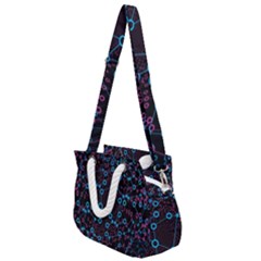 Artificial Intelligence Network Rope Handles Shoulder Strap Bag