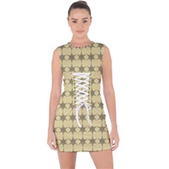 Pattern 145 Lace Up Front Bodycon Dress by GardenOfOphir