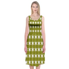 Pattern 153 Midi Sleeveless Dress by GardenOfOphir