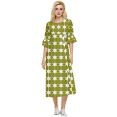 Pattern 153 Double Cuff Midi Dress by GardenOfOphir