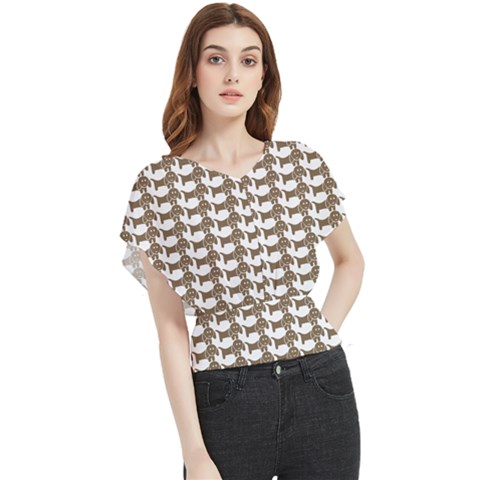 Pattern 161 Butterfly Chiffon Blouse by GardenOfOphir