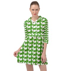 Pattern 163 Mini Skater Shirt Dress by GardenOfOphir