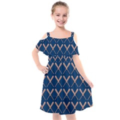 Pattern 187 Kids  Cut Out Shoulders Chiffon Dress by GardenOfOphir