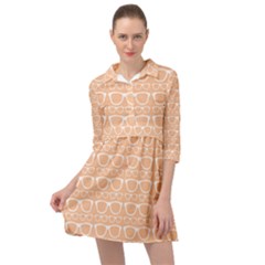 Pattern 203 Mini Skater Shirt Dress by GardenOfOphir