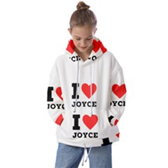 I Love Joyce Kids  Oversized Hoodie