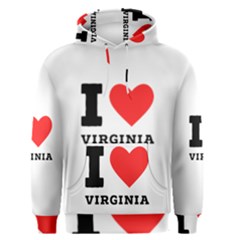 I Love Virginia Men s Core Hoodie by ilovewhateva