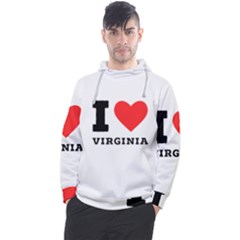 I Love Virginia Men s Pullover Hoodie by ilovewhateva