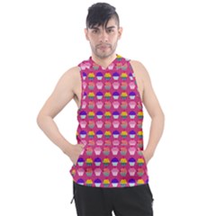 Pattern 211 Men s Sleeveless Hoodie by GardenOfOphir