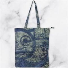 Elemental Beauty Abstract Print Double Zip Up Tote Bag by dflcprintsclothing