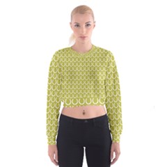 Pattern 232 Cropped Sweatshirt by GardenOfOphir