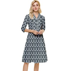 Pattern 233 Classy Knee Length Dress by GardenOfOphir