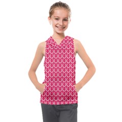 Pattern 234 Kids  Sleeveless Hoodie by GardenOfOphir