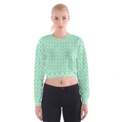 Pattern 235 Cropped Sweatshirt by GardenOfOphir