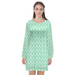 Pattern 235 Long Sleeve Chiffon Shift Dress  by GardenOfOphir