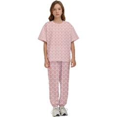 Pattern 236 Kids  Tee And Pants Sports Set by GardenOfOphir