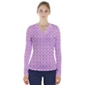 Pattern 237 V-Neck Long Sleeve Top View1