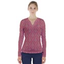 Pattern 241 V-Neck Long Sleeve Top View1