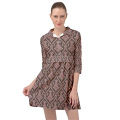 Pattern 242 Mini Skater Shirt Dress by GardenOfOphir