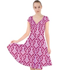 Pattern 248 Cap Sleeve Front Wrap Midi Dress by GardenOfOphir