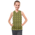 Pattern 255 Kids  Sleeveless Hoodie