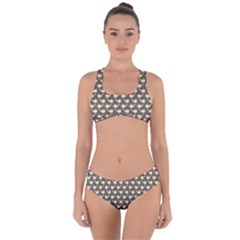 Pattern 269 Criss Cross Bikini Set by GardenOfOphir