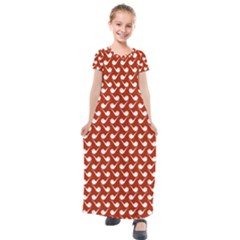 Pattern 275 Kids  Short Sleeve Maxi Dress