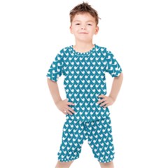 Pattern 277 Kids  Tee And Shorts Set by GardenOfOphir