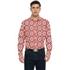 Pattern 290 Men s Long Sleeve  Shirt by GardenOfOphir