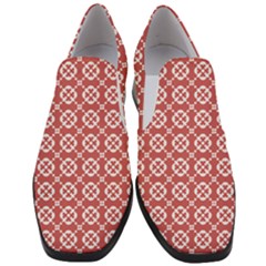 Pattern 290 Women Slip On Heel Loafers