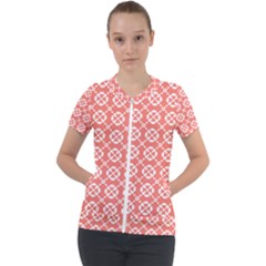 Pattern 292 Short Sleeve Zip Up Jacket by GardenOfOphir