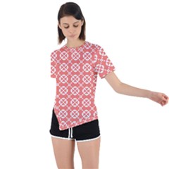 Pattern 292 Asymmetrical Short Sleeve Sports Tee