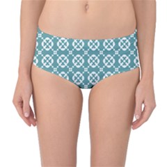 Pattern 299 Mid-waist Bikini Bottoms by GardenOfOphir