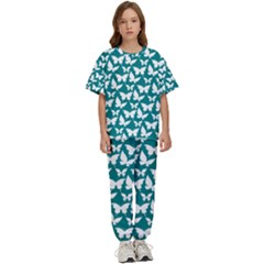 Pattern 329 Kids  Tee And Pants Sports Set by GardenOfOphir