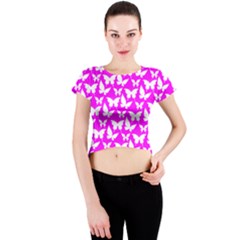 Pattern 334 Crew Neck Crop Top by GardenOfOphir