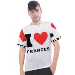 I Love Frances  Men s Sport Top by ilovewhateva