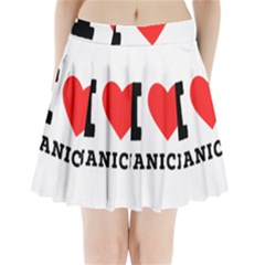 I Love Janice Pleated Mini Skirt by ilovewhateva