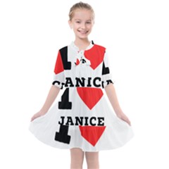 I Love Janice Kids  All Frills Chiffon Dress by ilovewhateva