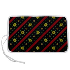 Background Pattern Texture Design Pen Storage Case (l)